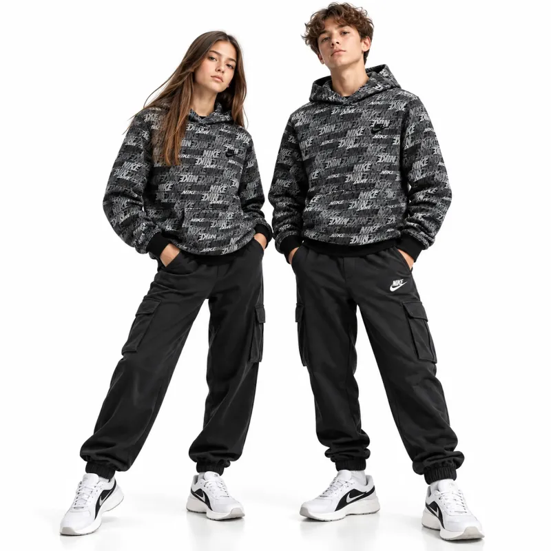 Детска блуза Nike Club Aop IM4938 010