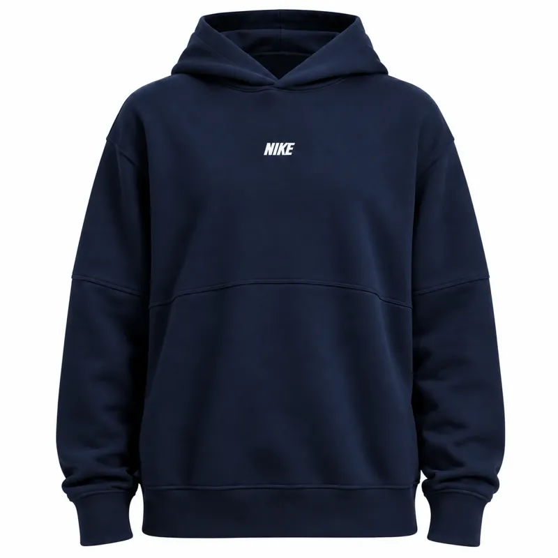 Мъжки суичър Nike Club Hoodie IO1383 451 Maratonka Мъжки тъмно син суичър Nike Club Hoodie IO1383 451