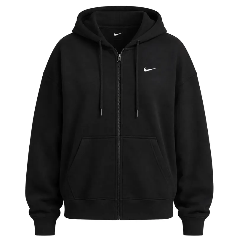 Дамско горнище Nike Stdo Flc Hoodie IM8084 001 Maratonka Дамско зимно черно горнище Nike Stdo Flc Hoodie IM8084 001