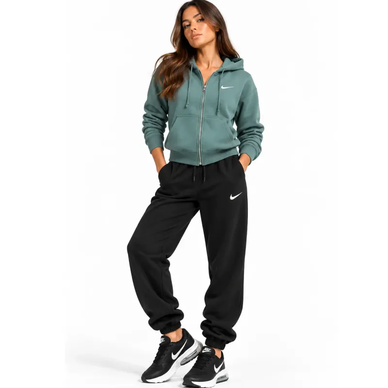 Дамски спортен екип Nike Suit HJ0995-8076 017 Дамски анцуг Nike Suit HJ0995-8076 017 - зелено горнище и черно долнище