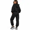 Дамски черен спортен екип Nike Stdo Flc IM8084-8076 001 Дамски черен ватиран анцуг Nike Stdo Flc IM8084-8076 001