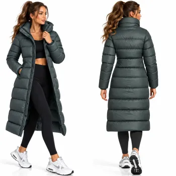 Дамско зимно яке Northfinder Extra Puffty Long BU 4849SP-298 Дамско зимно яке Northfinder Extra Puffty Long BU 4849SP-298