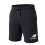 Мъжки къси панталони New Balance Essentials MS03558 BK